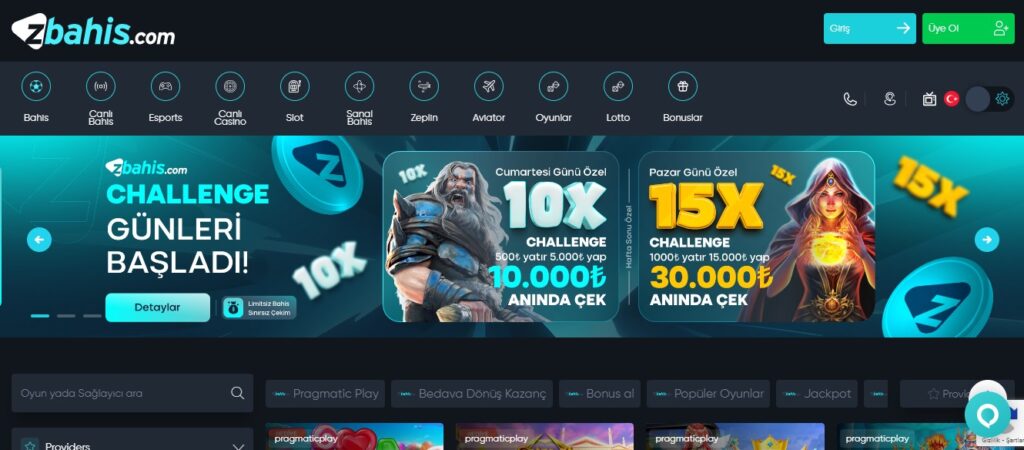 Zbahis Slot Oyunları